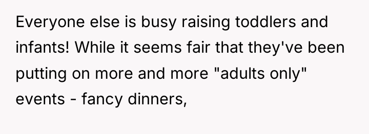 Everyone else is busy raising toddlers and infants! While it...