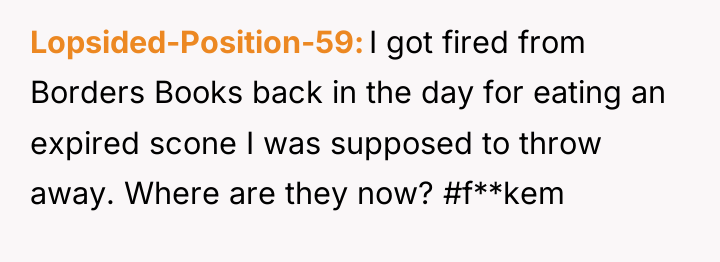 Lopsided-Position-59 I got fired from Borders Books back in the...