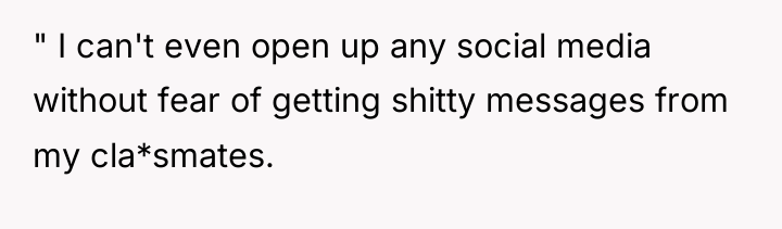 " I can't even open up any social media without...