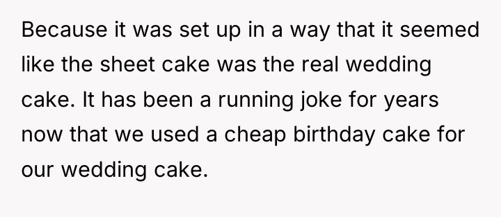 Because it was set up in a way that it...