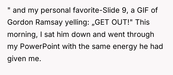 " and my personal favorite-Slide 9, a GIF of Gordon...