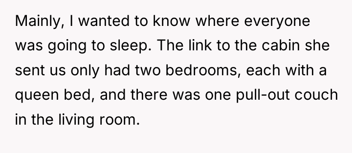 Mainly, I wanted to know where everyone was going to...