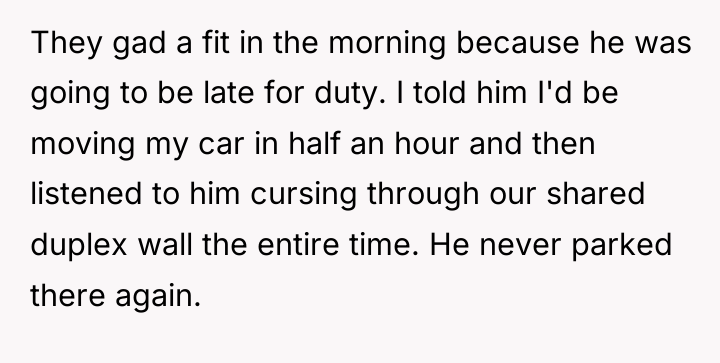 They gad a fit in the morning because he was...