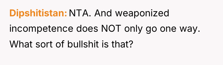 Dipshitistan NTA. And weaponized incompetence does NOT only go one...