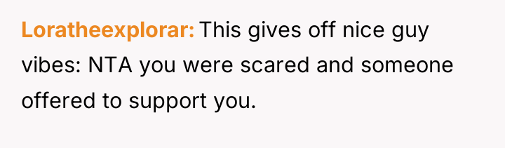 Loratheexplorar This gives off nice guy vibes: NTA you were...