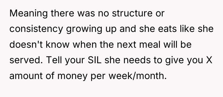 Meaning there was no structure or consistency growing up and...