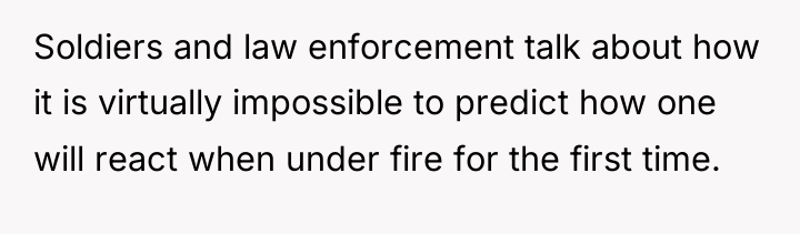 Soldiers and law enforcement talk about how it is virtually...