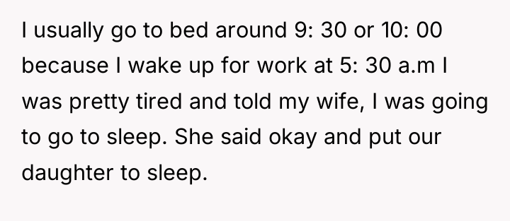 I usually go to bed around 9: 30 or 10:...