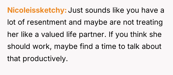 Nicoleissketchy Just sounds like you have a lot of resentment...