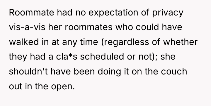 Roommate had no expectation of privacy vis-a-vis her roommates who...