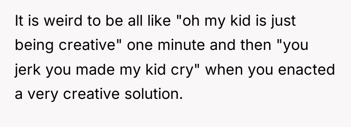 It is weird to be all like "oh my kid...
