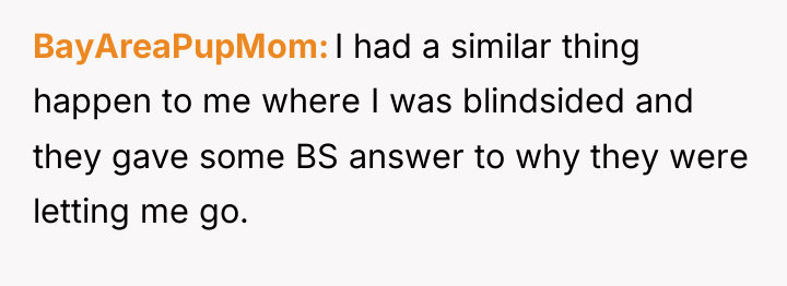 BayAreaPupMom I had a similar thing happen to me where...
