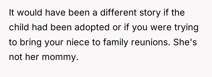 It would have been a different story if the child...