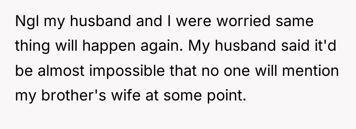 Ngl my husband and I were worried same thing will...