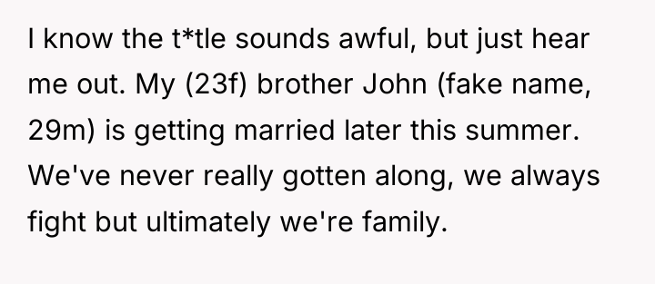 I know the t*tle sounds awful, but just hear me...