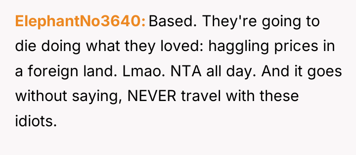 ElephantNo3640 Based. They're going to die doing what they loved:...