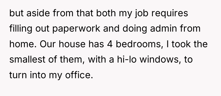 but aside from that both my job requires filling out...