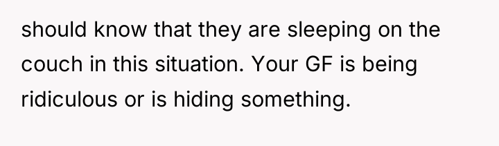 should know that they are sleeping on the couch in...