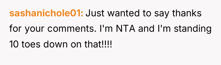 sashanichole01 Just wanted to say thanks for your comments. I'm...