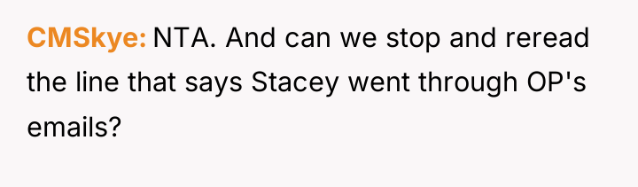 CMSkye NTA. And can we stop and reread the line...