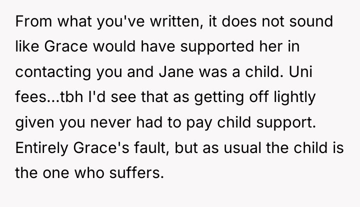 From what you've written, it does not sound like Grace...