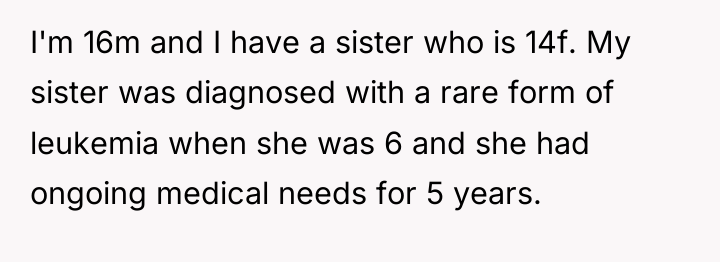I'm 16m and I have a sister who is 14f....