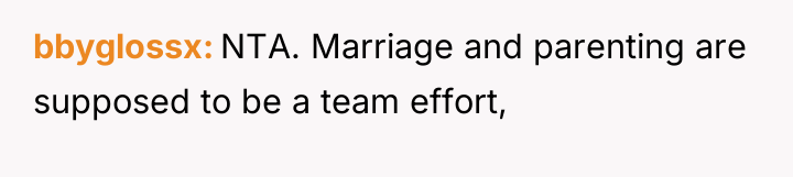 bbyglossx NTA. Marriage and parenting are supposed to be a...