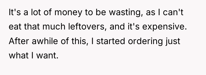 It's a lot of money to be wasting, as I...