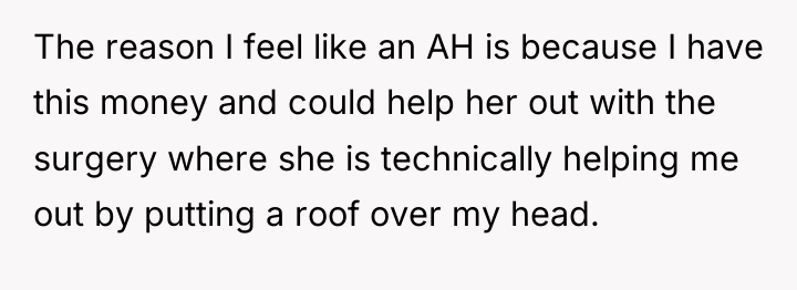 The reason I feel like an AH is because I...