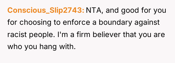 Conscious_Slip2743 NTA, and good for you for choosing to enforce...