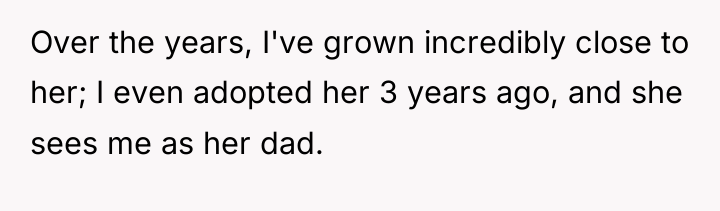 Over the years, I've grown incredibly close to her; I...