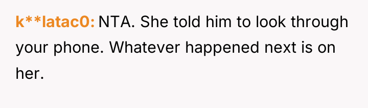 k**latac0 NTA. She told him to look through your phone....