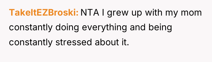 TakeItEZBroski NTA I grew up with my mom constantly doing...