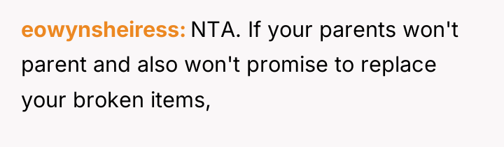 eowynsheiress NTA. If your parents won't parent and also won't...