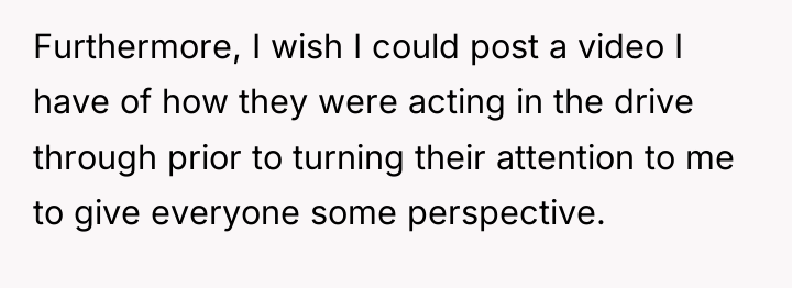 Furthermore, I wish I could post a video I have...