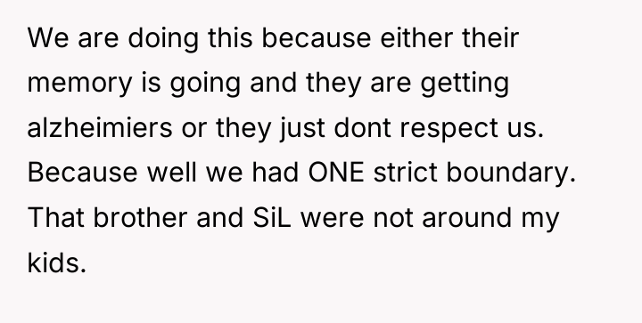 We are doing this because either their memory is going...