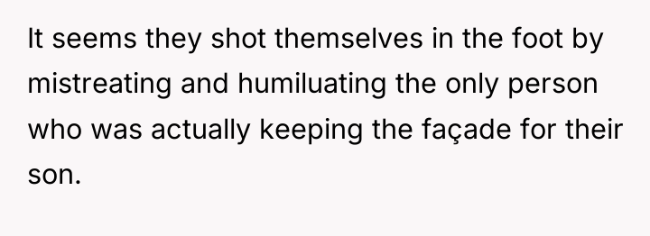 It seems they shot themselves in the foot by mistreating...