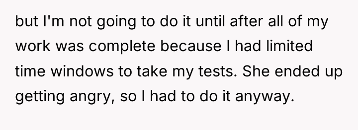 but I'm not going to do it until after all...
