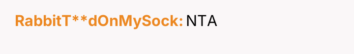 RabbitT**dOnMySock NTA