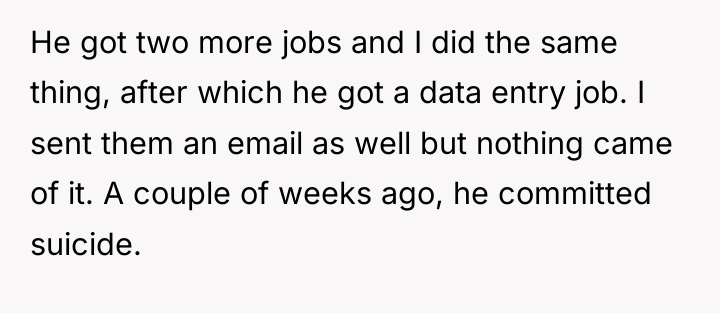 He got two more jobs and I did the same...