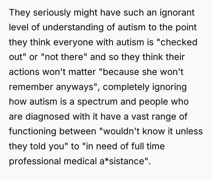 They seriously might have such an ignorant level of understanding...