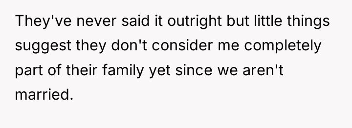 They've never said it outright but little things suggest they...