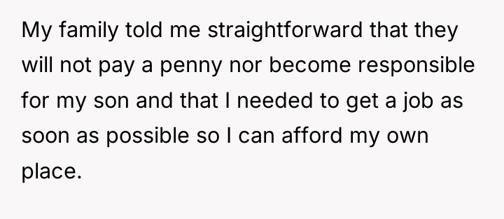 My family told me straightforward that they will not pay...