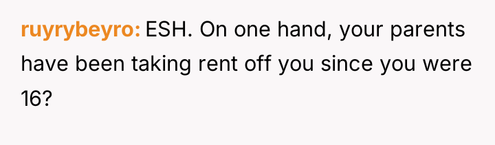 ruyrybeyro ESH. On one hand, your parents have been taking...