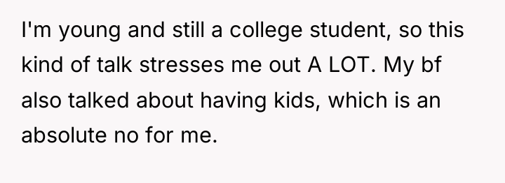 I'm young and still a college student, so this kind...