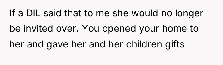 If a DIL said that to me she would no...
