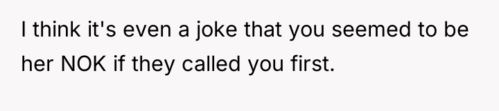 I think it's even a joke that you seemed to...