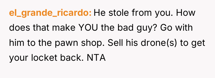 el_grande_ricardo He stole from you. How does that make YOU...