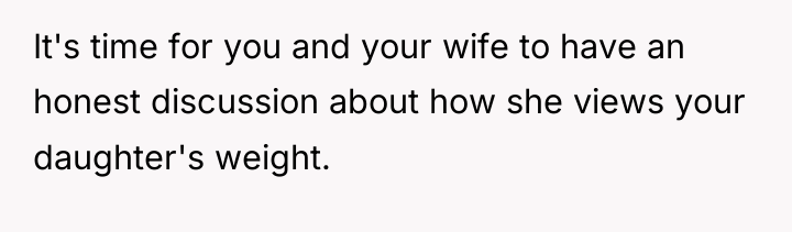 It's time for you and your wife to have an...