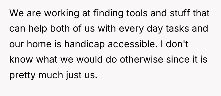 We are working at finding tools and stuff that can...